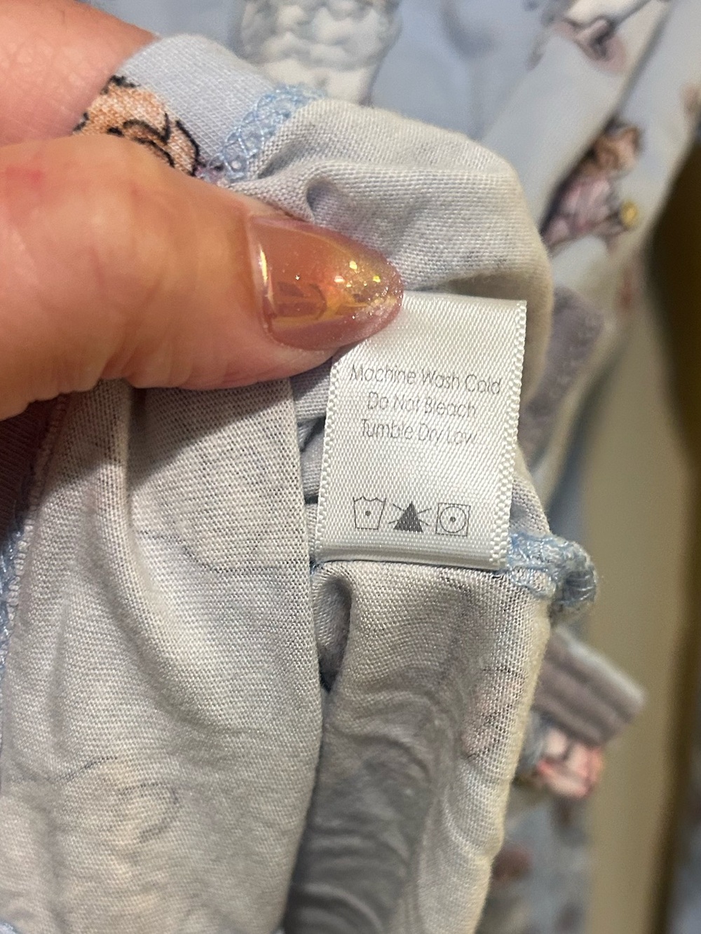 PJ Salvage Dog Bathtub Pajamas Cotton Rayon Blend Size Small - Picture 4 of 7